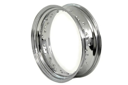 V-Twin 16 inch x 5 inch Rear Chrome Rim for Harley Davidson FLT - Part #11227 by V-Twin
