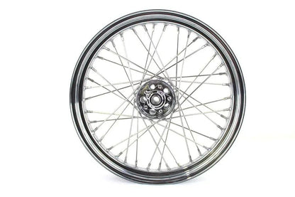 V-Twin 19 Inch x 3.00 Inch Flat Track Wheel Kit for Harley Davidson FL by V-Twin