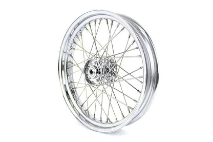 V-Twin 19 Inch x 3.00 Inch Flat Track Wheel Kit for Harley Davidson FL by V-Twin