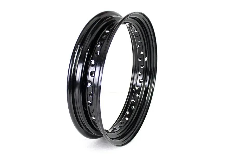 V-Twin Kelsey Hayes Replica 16 Inch x 3.00 Inch Wheel Rim in Black by V-Twin