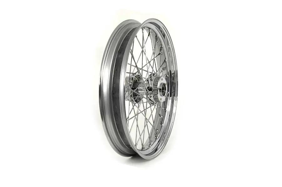 V-Twin 21 Inch x 3.25 Inch Front Spoke Wheel for Harley Davidson FLT Models by V-Twin