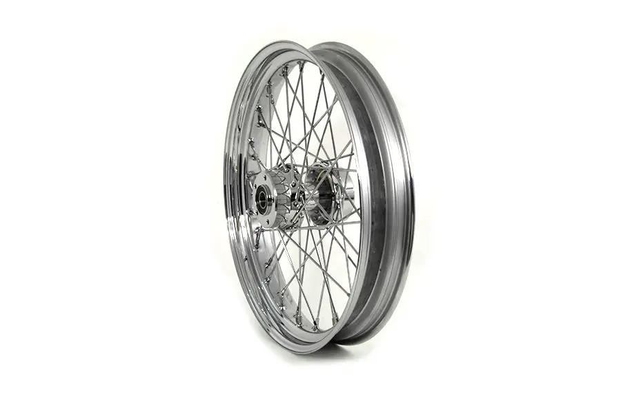 V-Twin 21 Inch x 3.25 Inch Front Spoke Wheel for Harley Davidson FLT Models by V-Twin