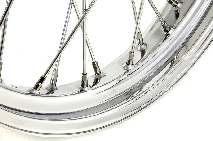 V-Twin 21 Inch x 3.25 Inch Front Spoke Wheel for Harley Davidson FLT Models by V-Twin