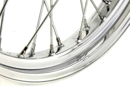 V-Twin 21 Inch x 3.25 Inch Front Spoke Wheel for Harley Davidson FLT Models by V-Twin