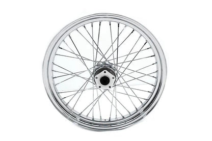 V-Twin 23 Inch x 3.00 Inch Chrome Front Spoke Wheel for Harley Davidson FXST (1984-1993) by V-Twin