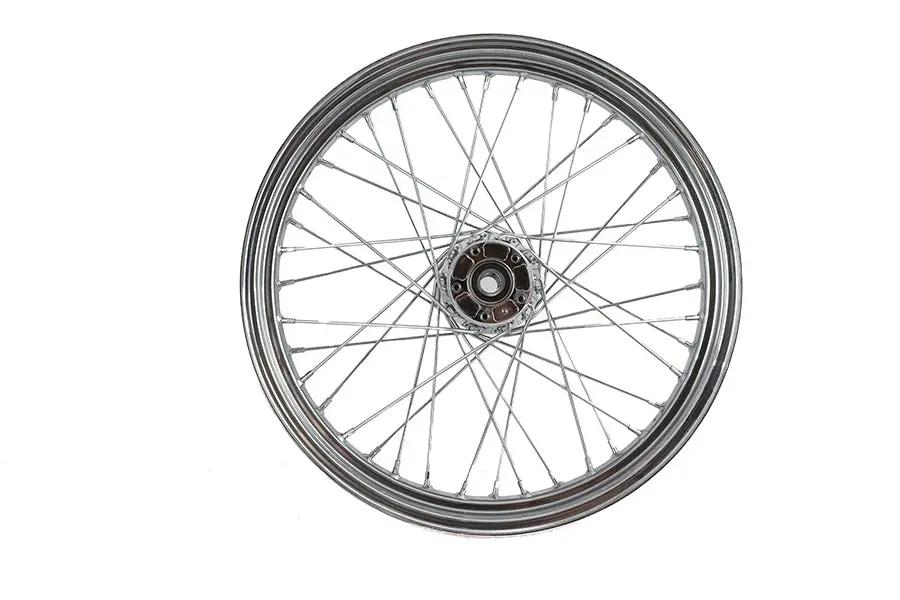 V-Twin 64528 23 Inch x 3.00 Inch Front Spoke Wheel for Harley Davidson FXST (2008-2017) by V-Twin