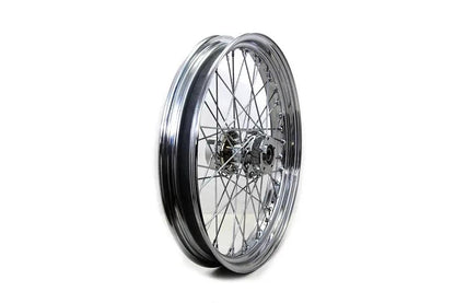 V-Twin 64524 23 Inch x 3.00 Inch Front Spoke Wheel for Harley Davidson FLT by V-Twin