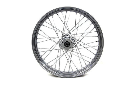 V-Twin 64524 23 Inch x 3.00 Inch Front Spoke Wheel for Harley Davidson FLT by V-Twin