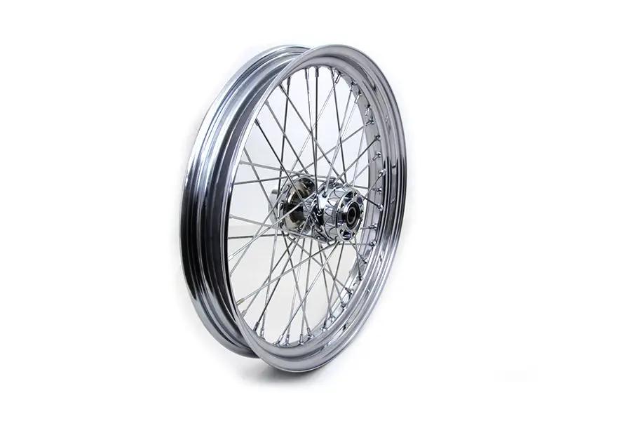 V-Twin 23 Inch x 3.00 Inch Front Spoke Wheel for Harley Davidson FXDWG Models by V-Twin