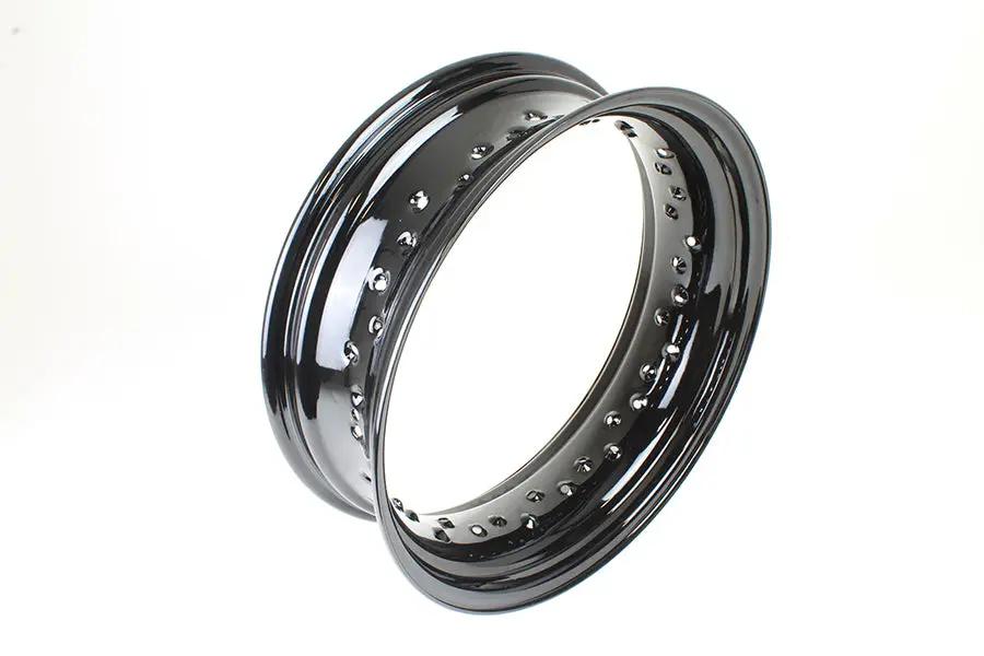 V-Twin 16 inch x 5 inch Rear Black Rim for Harley Davidson FLT Models - Part #11227B by V-Twin