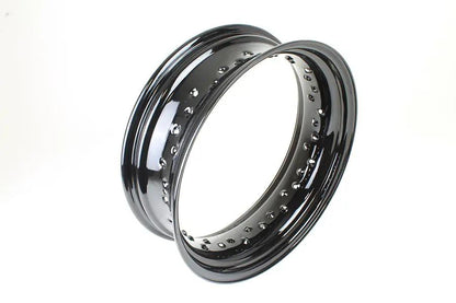 V-Twin 16 inch x 5 inch Rear Black Rim for Harley Davidson FLT Models - Part #11227B by V-Twin
