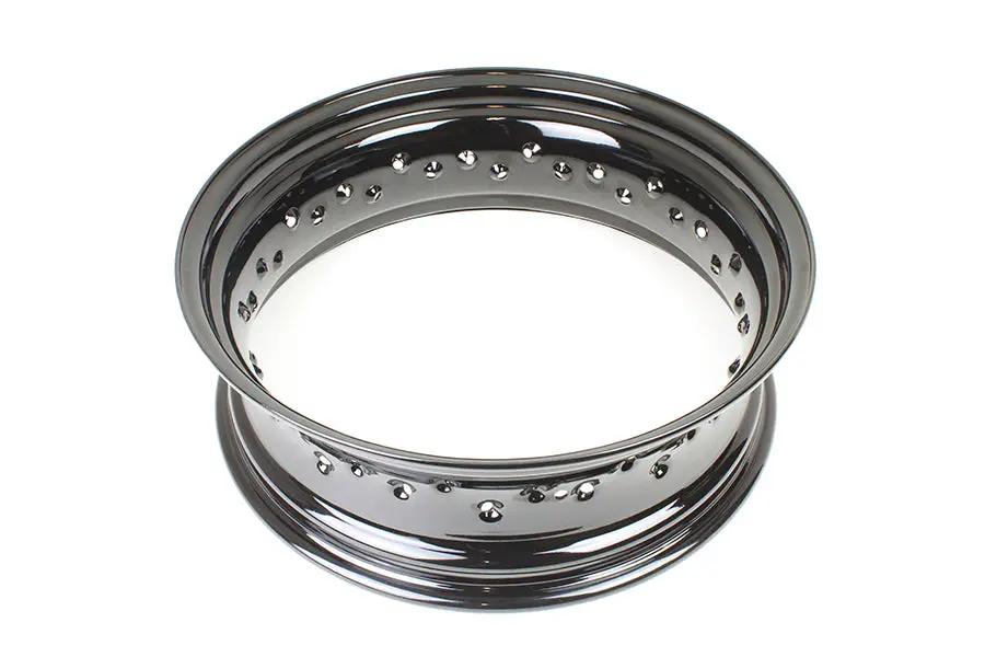 V-Twin 16 inch x 5 inch Rear Black Rim for Harley Davidson FLT Models - Part #11227B by V-Twin