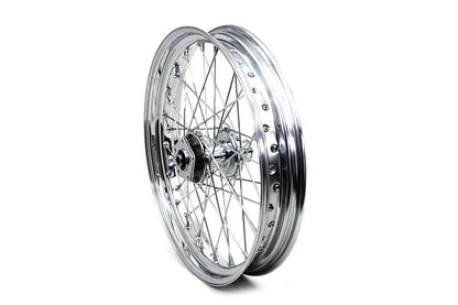 V-Twin 21 Inch x 3.25 Inch Front Spoke Wheel for Harley Davidson FLST Models by V-Twin