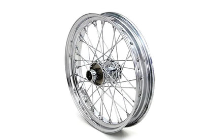 V-Twin 21 Inch x 3.25 Inch Front Spoke Wheel for Harley Davidson FLST Models by V-Twin
