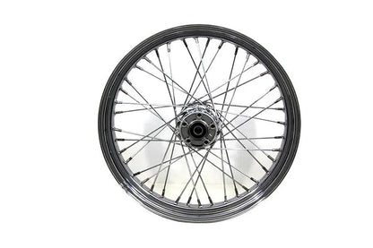 V-Twin 21 inch x 3.25 inch Front Spoke Wheel for Harley Davidson FLST Models by V-Twin