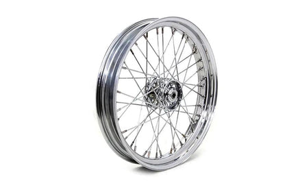 V-Twin 21 Inch x 3.25 Inch Front Spoke Wheel for Harley Davidson EL & FL Models by V-Twin