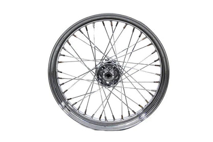 V-Twin 21 Inch x 3.25 Inch Front Spoke Wheel for Harley Davidson EL & FL Models by V-Twin
