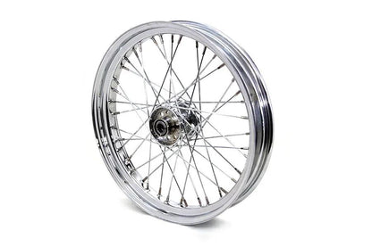 V-Twin 21 Inch x 3.25 Inch Front Spoke Wheel for Harley Davidson EL & FL Models by V-Twin