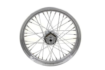 V-Twin 21 inch x 3.25 inch Front Spoke Wheel for Harley Davidson FXWG Models by V-Twin