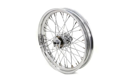 V-Twin 21 inch x 3.25 inch Front Spoke Wheel for Harley Davidson FXWG Models by V-Twin