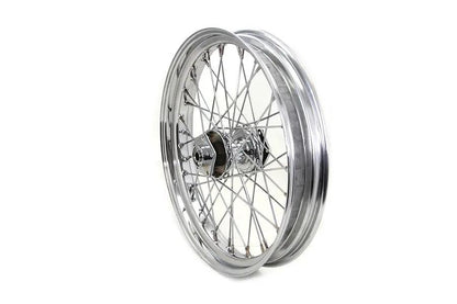 V-Twin 21 inch x 3.25 inch Front Spoke Wheel for Harley Davidson FXWG Models by V-Twin