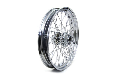 V-Twin 21 Inch x 3.25 Inch Front Spoke Wheel for Harley Davidson FLT