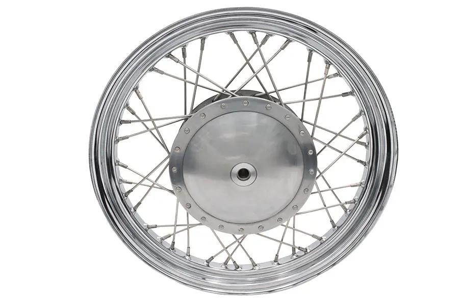 V-Twin 19 Inch XL Front Wheel Assembly with Stainless Steel Spokes for Harley Davidson XL by V-Twin