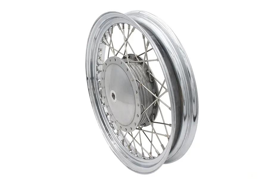 V-Twin 19 Inch XL Front Wheel Assembly with Stainless Steel Spokes for Harley Davidson XL by V-Twin