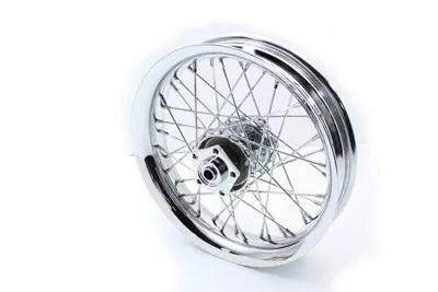 V-Twin 16 inch x 3.00 inch Front or Rear Spoke Wheel for Harley Davidson Fx Models by V-Twin