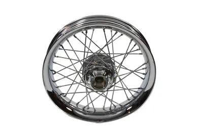 V-Twin 16 inch x 3.00 inch Front Spoke Wheel for Harley Davidson FLST Models (Part #41508-08) by V-Twin