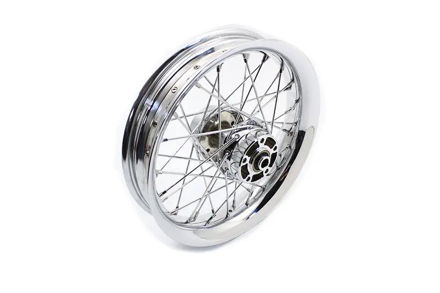 V-Twin 16 Inch x 3.00 Inch Rear Spoke Wheel for Harley Davidson FXST by V-Twin
