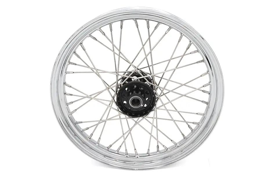 V-Twin 19 Inch x 2.50 Inch Star Hub Front or Rear Wheel for Harley Davidson EL and FL Models by V-Twin
