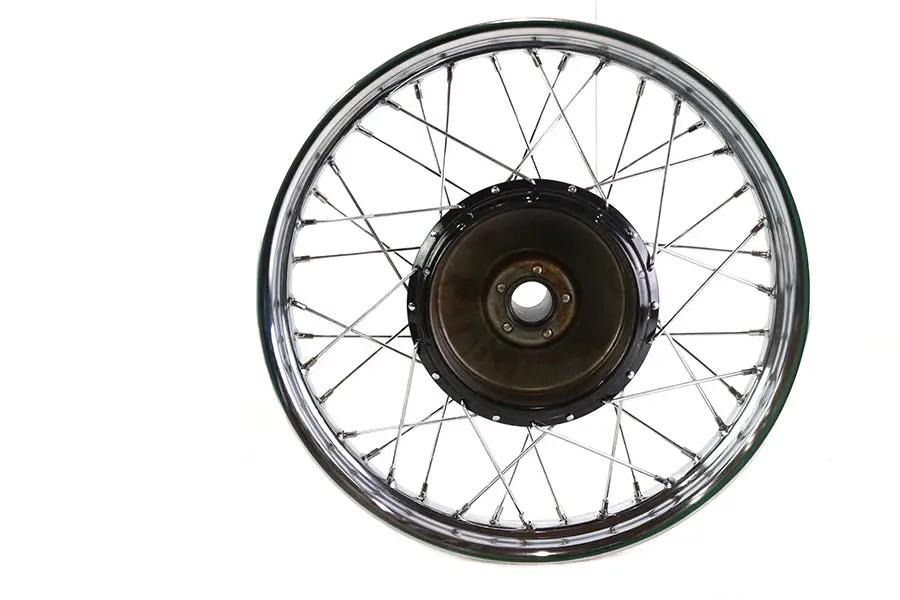 V-Twin 18 Inch x 2.15 Inch Front Wheel Assembly for Harley Davidson WL Models by V-Twin