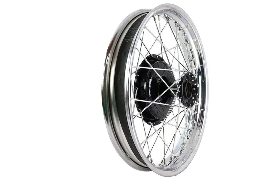 V-Twin 18 Inch x 2.15 Inch Front Wheel Assembly for Harley Davidson WL Models by V-Twin