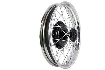 V-Twin 18 Inch x 2.15 Inch Front Wheel Assembly for Harley Davidson WL Models by V-Twin