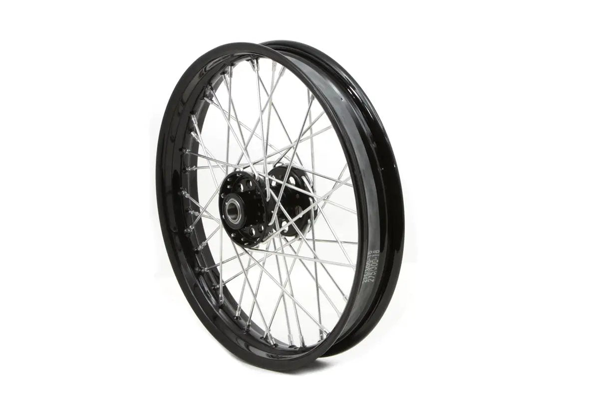 V-Twin 18 Inch x 2.15 Inch Replica Front or Rear Wheel for Harley Davidson EL Models by V-Twin