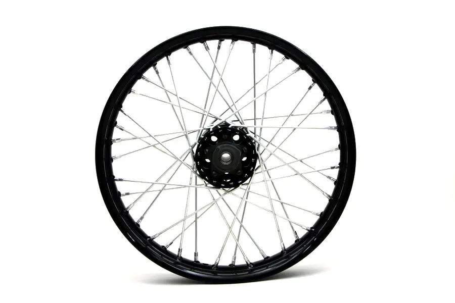 V-Twin 18 Inch x 2.15 Inch Replica Front or Rear Wheel for Harley Davidson EL Models by V-Twin