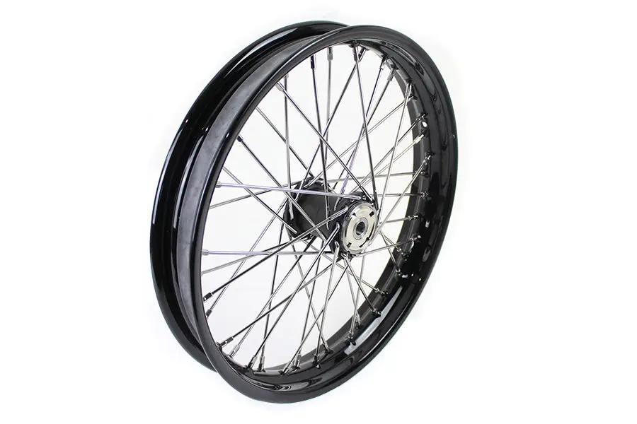 V-Twin 18 Inch x 2.25 Inch VL Front or Rear Wheel Assembly for Harley Davidson VL Models by V-Twin