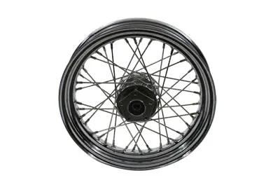 V-Twin 16 Inch x 3.00 Inch Front Spoke Wheel for Harley Davidson FLST Models (Part #64334) by V-Twin