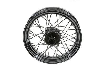 V-Twin 16 Inch x 3.00 Inch Front Spoke Wheel for Harley Davidson FLST Models (Part #64334) by V-Twin
