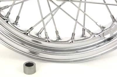 V-Twin 16 Inch x 3.00 Inch Front Spoke Wheel for Harley Davidson FLST Models (Part #74287) by V-Twin