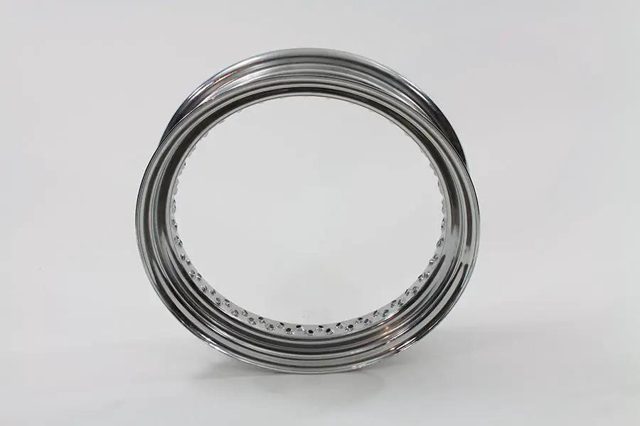 V-Twin 16 Inch x 3.00 Inch Drop Center Chrome Wheel Rim by V-Twin