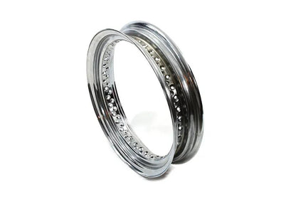 V-Twin 16 Inch x 3.00 Inch Drop Center Chrome Wheel Rim by V-Twin