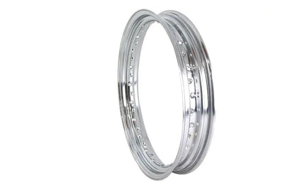 V-Twin 18 Inch x 2.5 Inch Drop Center Chrome Wheel Rim for Harley Sportsters with Drum Brake - Part #11229 by V-Twin
