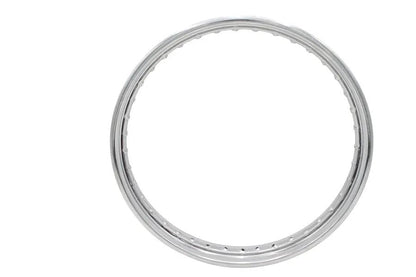 V-Twin 21 Inch x 2.15 Inch Rolled Edge Chrome Wheel Rim – Part 11213 by V-Twin