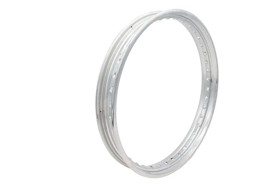 V-Twin 21 Inch x 2.15 Inch Rolled Edge Chrome Wheel Rim – Part 11213 by V-Twin