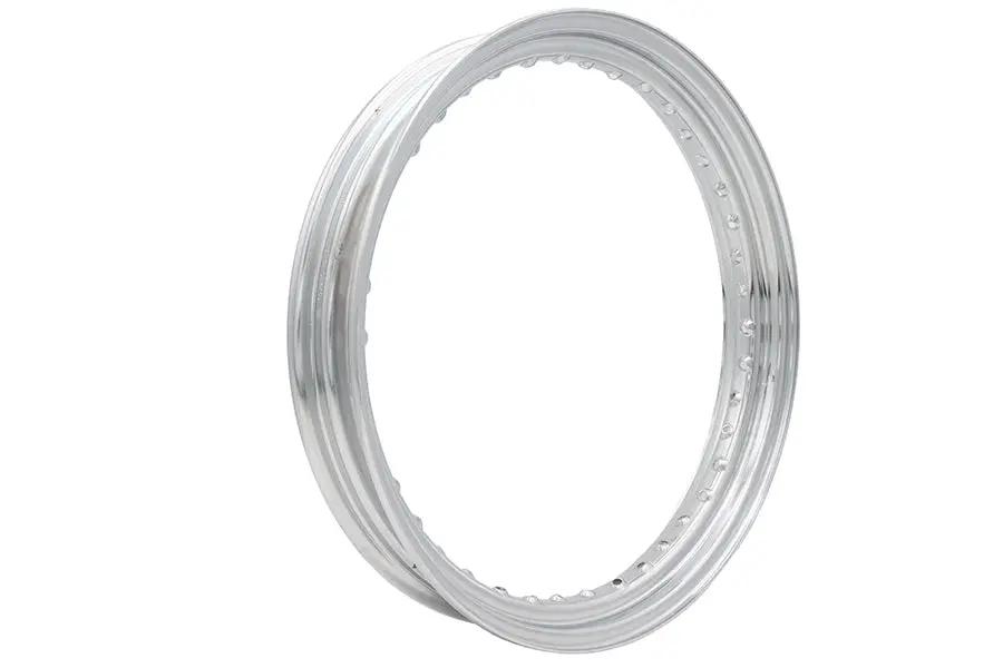 V-Twin 19 Inch x 2.50 Inch Drop Center Chrome Wheel Rim (Part #11224N) by V-Twin