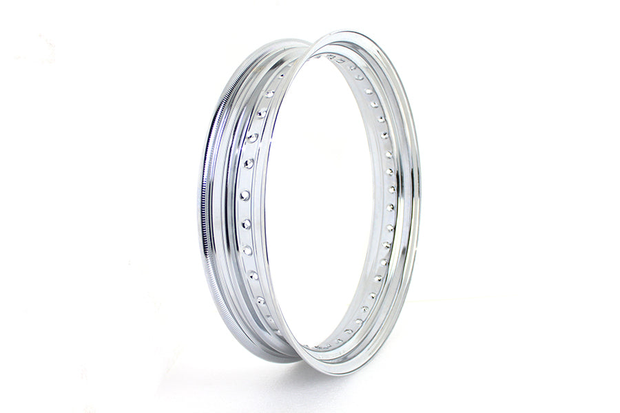 V-Twin 89664 18-Inch x 3.00-Inch Drop Center Chrome Wheel Rim