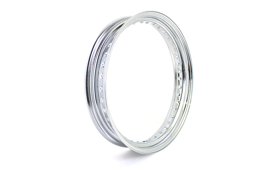 V-Twin 89664 18-Inch x 3.00-Inch Drop Center Chrome Wheel Rim