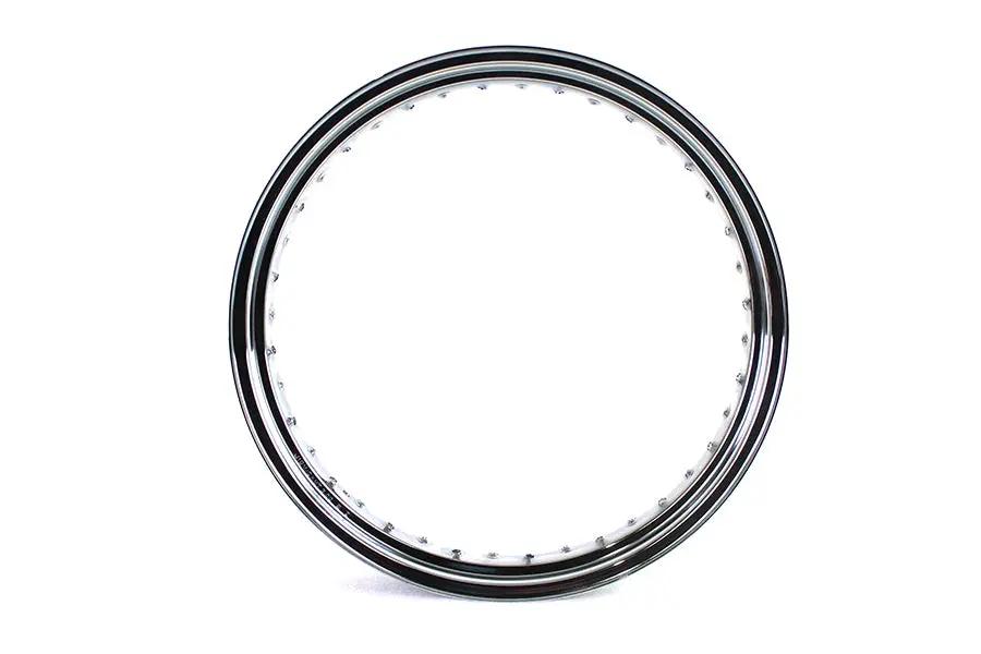 V-Twin 19 Inch x 3.00 Inch Drop Center Chrome Wheel Rim - Part Number 89665 by V-Twin
